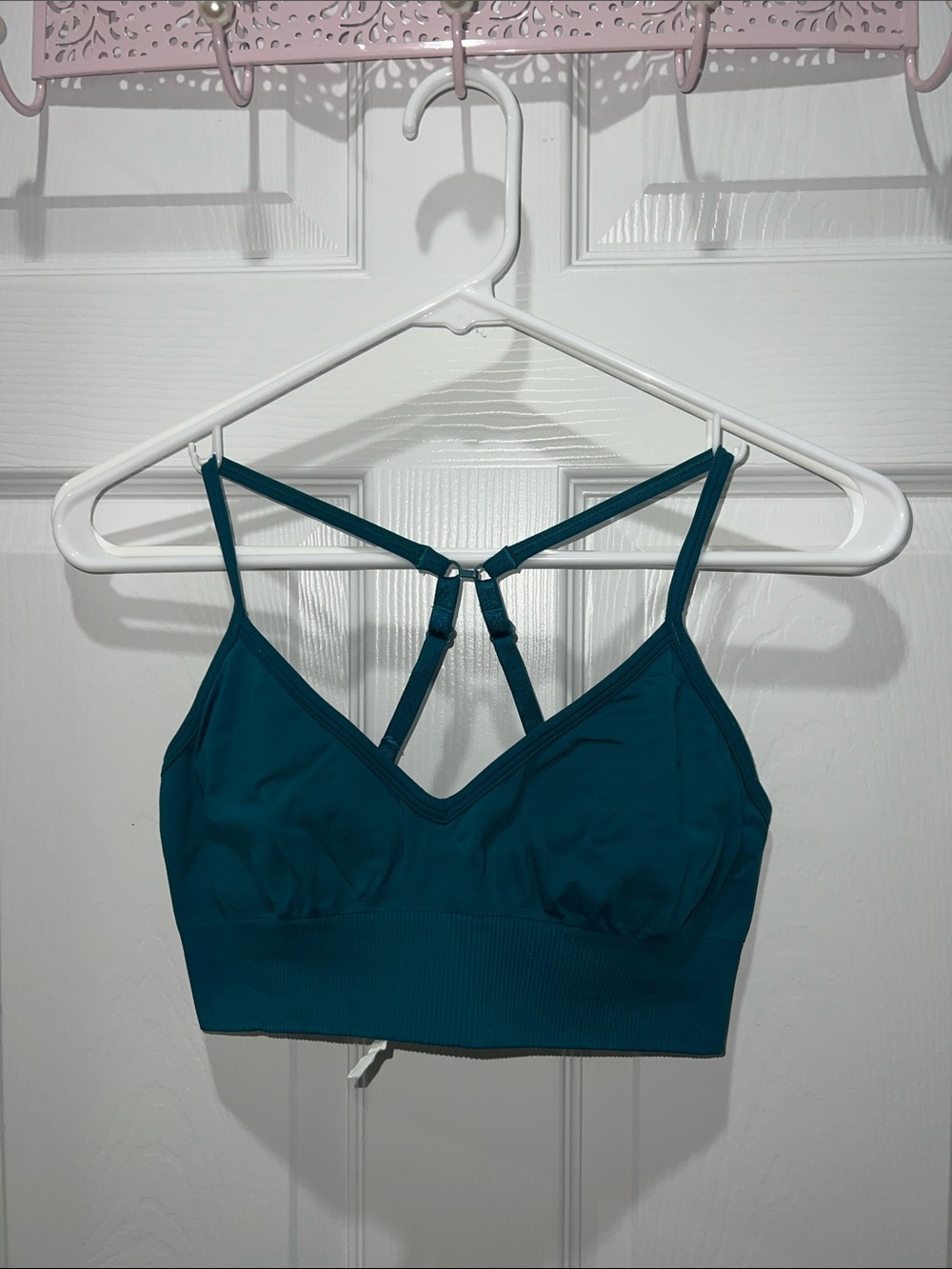 lululemon athletica Teal Strappy Sports Bra